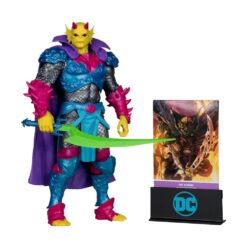 The Demon Black Light figura coleccionable DC Multiverse con acabado fluorescente especial inspirado en Demon Knights.