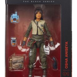 Osha Aniseya Black Series figura articulada inspirada en Star Wars The Acolyte con acabados premium y gran nivel de detalle.