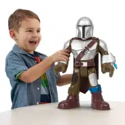 Mandaloriano Imaginext XXL de Fisher-Price ideal para coleccionistas y fans de Star Wars.