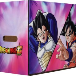 Caja Cómics Dragon Ball Super oficial ideal para almacenamiento y decoración de colecciones de manga.