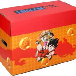 Caja Cómics Dragon Ball Characters diseñada para organizar mangas, cómics y coleccionables de forma práctica y decorativa.