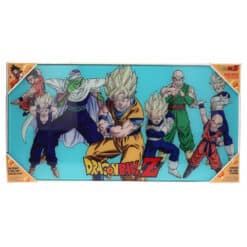 Póster de Vidrio Dragon Ball Heroes con acabado premium sobre cristal y diseño oficial inspirado en el universo Dragon Ball.