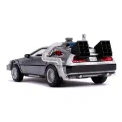 delorean time machine 20 cm back to the future ii die cast