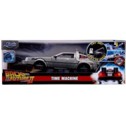 delorean time machine back to the future ii escala 1 24 jada toys