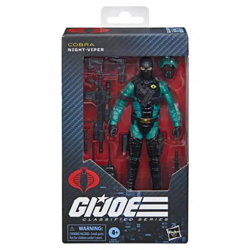 figura night-viper 15 cm gi joe classified series hasbro