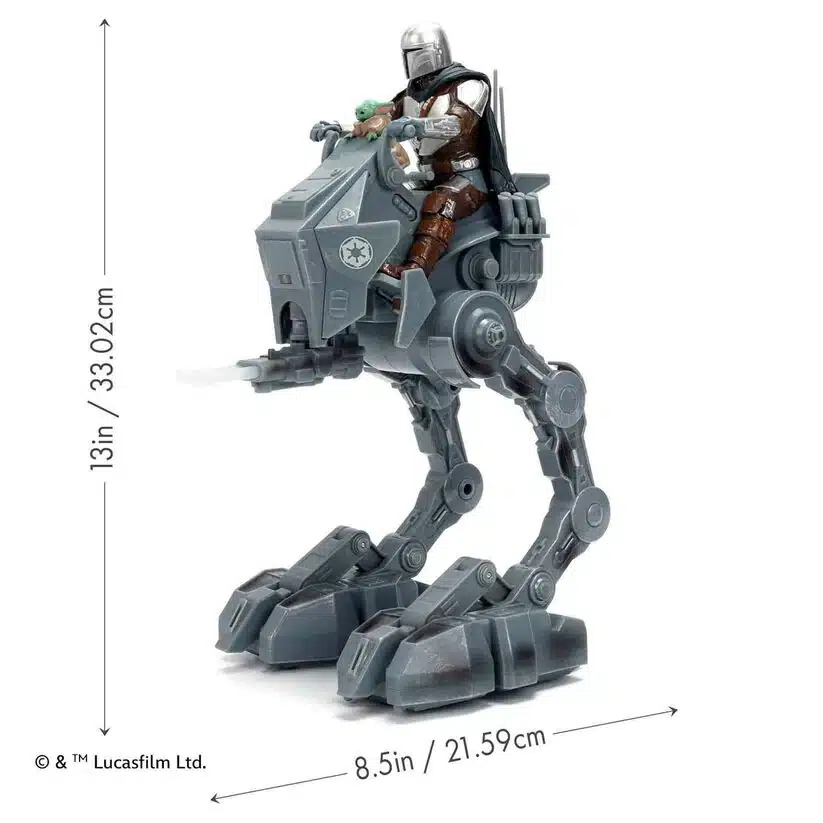at-rt star wars radiocontrol 33 cm luces sonidos jada toys