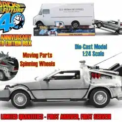 delorean 40 aniversario back to the future escala 1 24 jada toys
