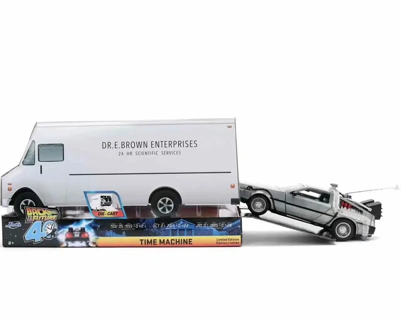 delorean time machine 40 aniversario regreso al futuro hollywood rides