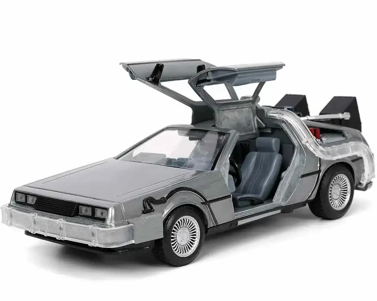 delorean 40 aniversario caja especial furgoneta doc brown jada toys