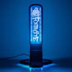 soporte gaming fortnite auriculares mando movil rgb paladone