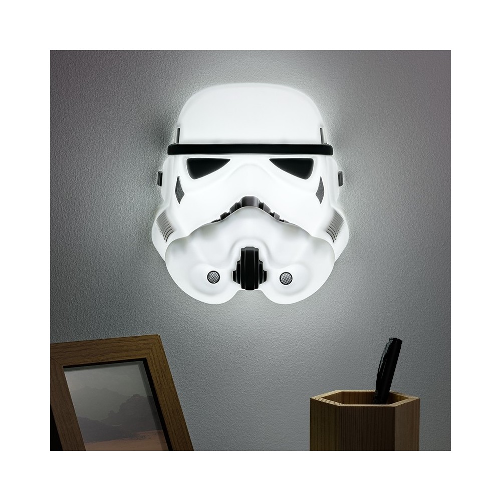 lámpara decorativa star wars stormtrooper usb paladone