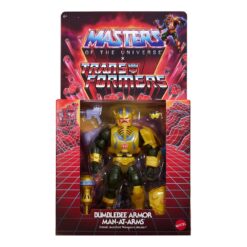 bumblebee armor man-at-arms masters of the universe transformers mattel