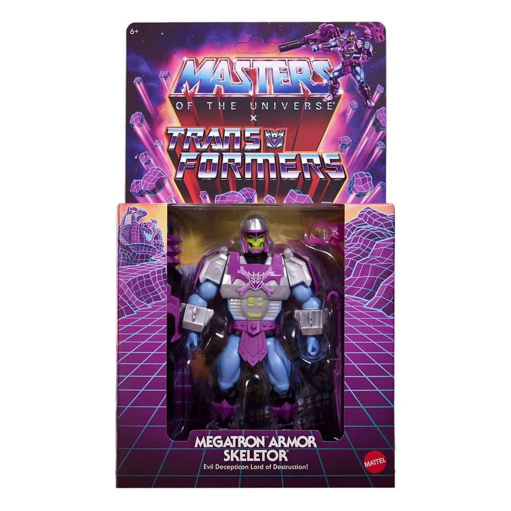 megatron armor skeletor masters of the universe transformers mattel