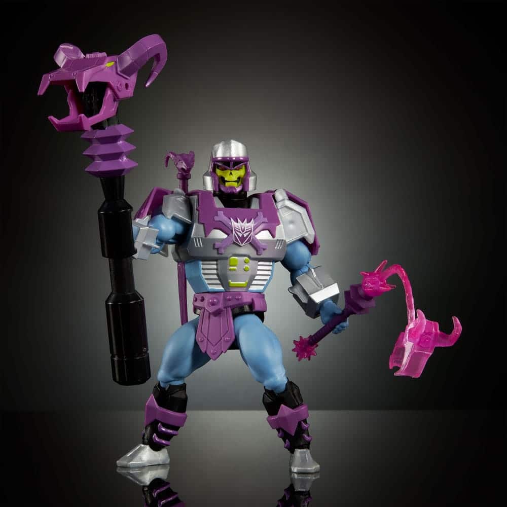 skeletor megatron armor motu x transformers european exclusive