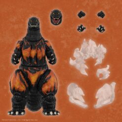 figura burning godzilla 1995 20 cm super7 ultimates