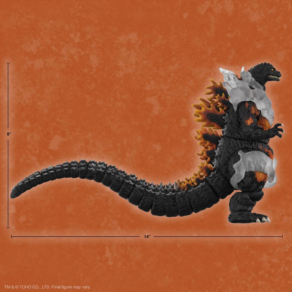 burning godzilla godzilla vs destoroyah figura super7
