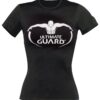 camiseta mujer ultimate guard logo negra talla s
