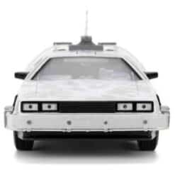 DeLorean Time Machine Frozen Version puertas abiertas Jada Toys