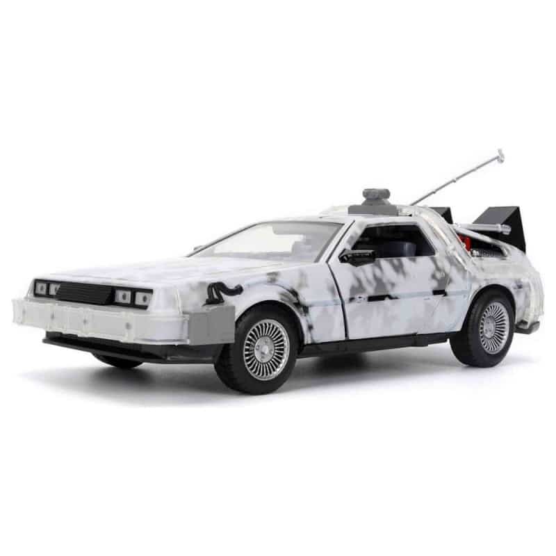 DeLorean máquina del tiempo efecto congelado Regreso al Futuro