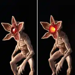 lámpara demogorgon stranger things cabeza giratoria 180 grados