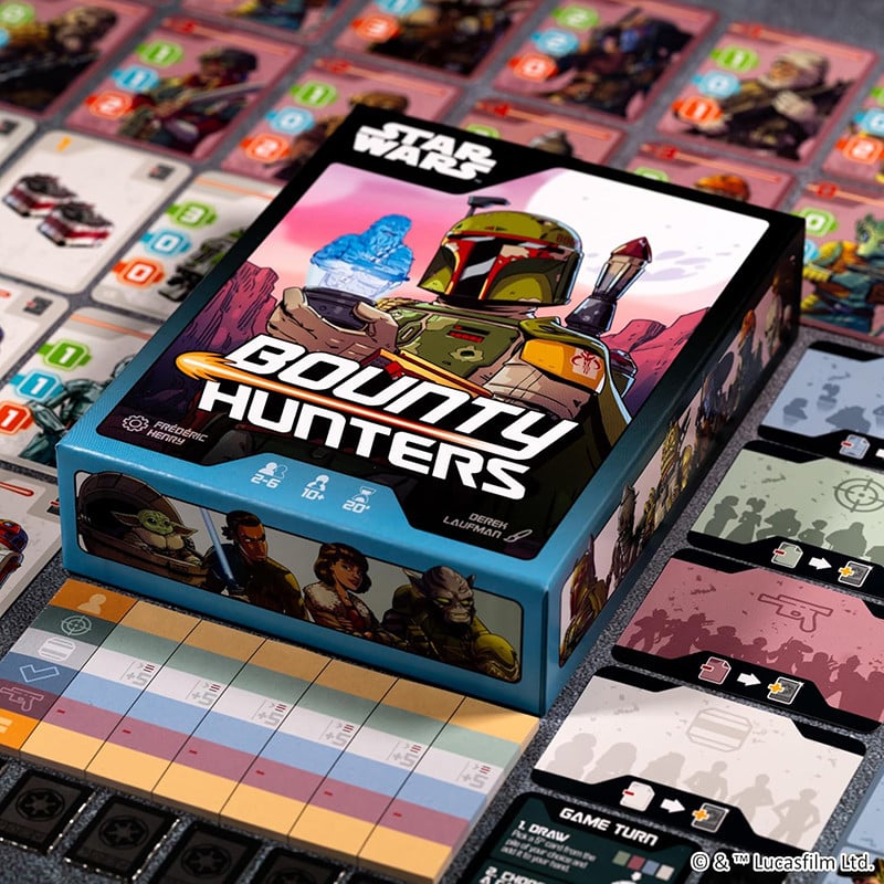 Star Wars Bounty Hunters Asmodee juego de mesa