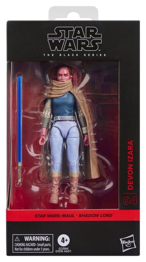 figura devon izara star wars the black series maul shadow lord
