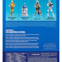 imperial stormtrooper figura the black series star wars droids