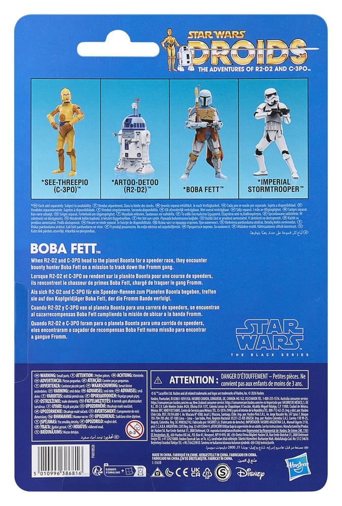 boba fett figura the black series star wars droids hasbro