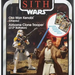 Star Wars The Vintage Collection Obi-Wan Kenobi y Airborne Clone Trooper 10 cm