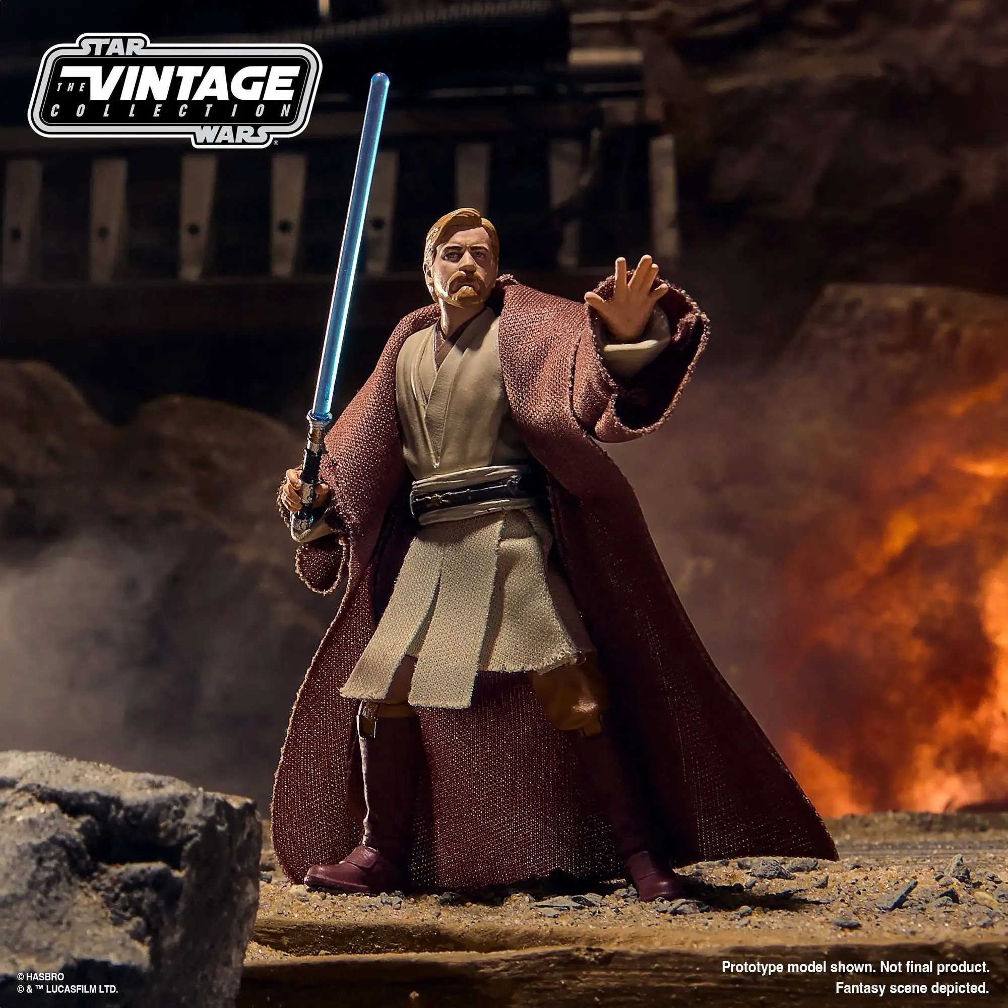 Star Wars The Vintage Collection Obi-Wan y Airborne Clone Trooper Hasbro
