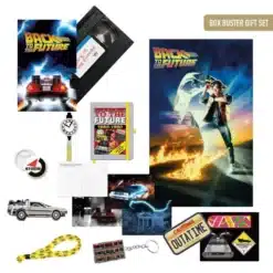Kit Regalo Back to the Future Box Buster Cerdá caja VHS