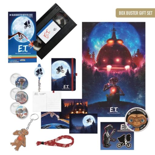 Kit Regalo E.T. El Extraterrestre Box Buster Cerdá caja VHS