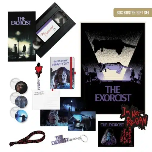 Kit Regalo The Exorcist Box Buster Cerdá caja VHS