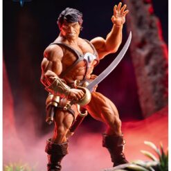 Figura John Carter Frazetta 14 cm con escudo y espada
