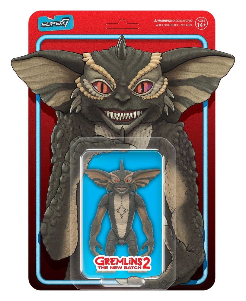 Mohawk Gremlins 2 ReAction figura 10 cm Super7 Character Card