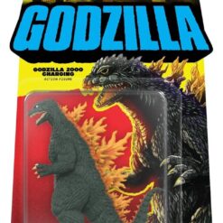 Godzilla 2000 Charging ReAction Super7 figura Toho