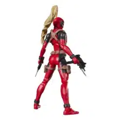 Lady Deadpool figura articulada Marvel Legends con espadas
