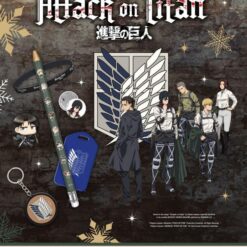 Calendario de Adviento Attack on Titan con sorpresas coleccionables