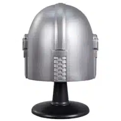 Casco miniatura The Mandalorian Black Series acabado beskar