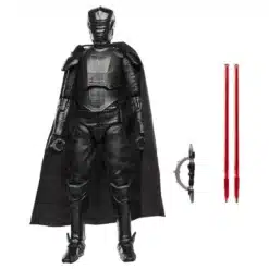 Marrok Black Series con sable de luz rojo de doble hoja