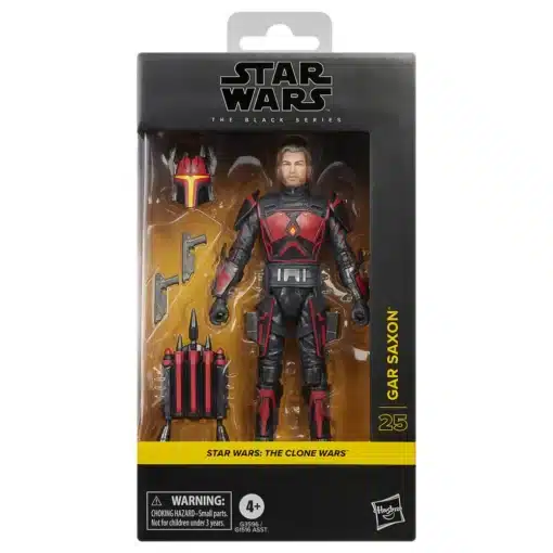 Gar Saxon Star Wars The Black Series figura 15 cm The Clone Wars