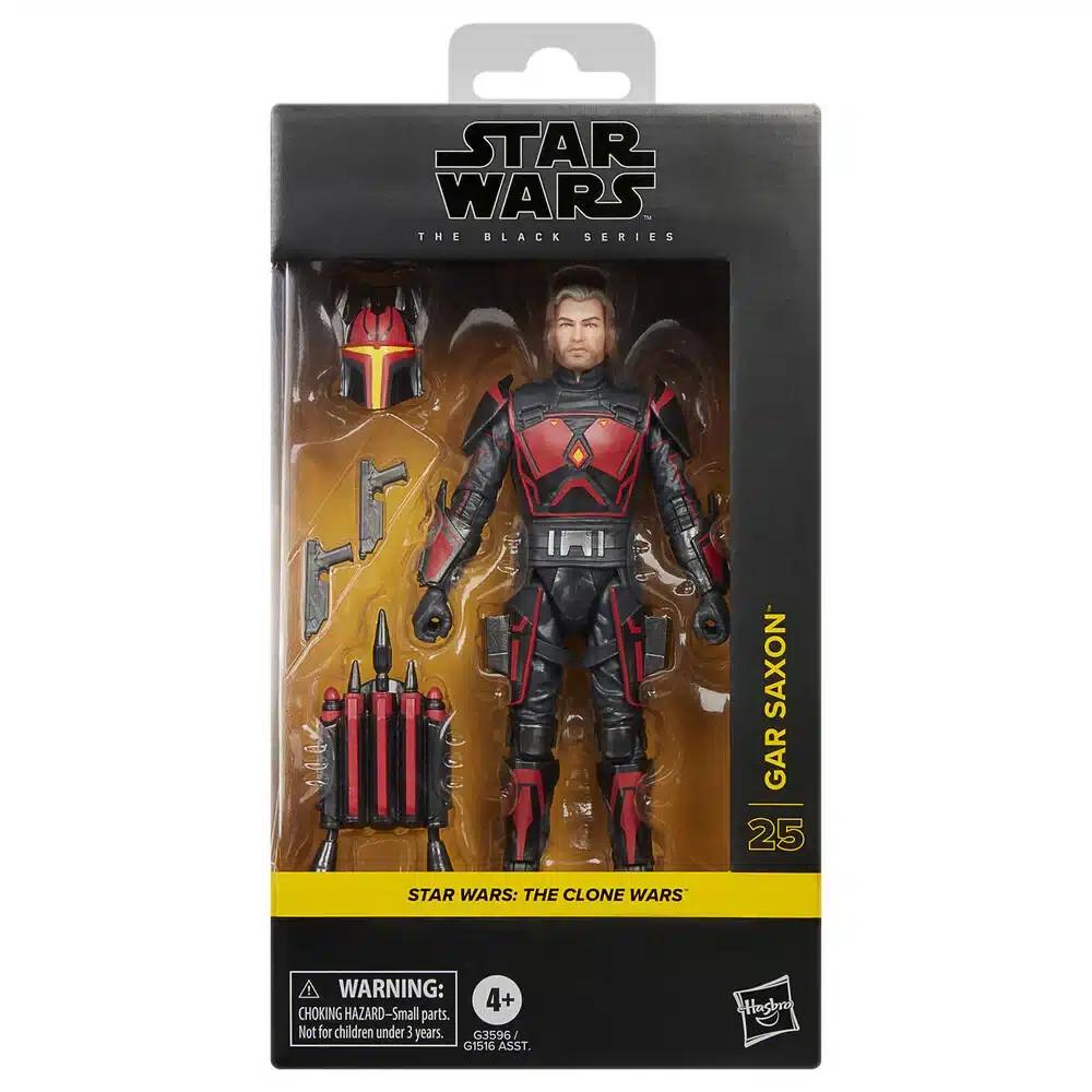 Gar Saxon Star Wars The Black Series figura 15 cm The Clone Wars