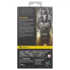 Gar Saxon Star Wars figura articulada con bláster y accesorios