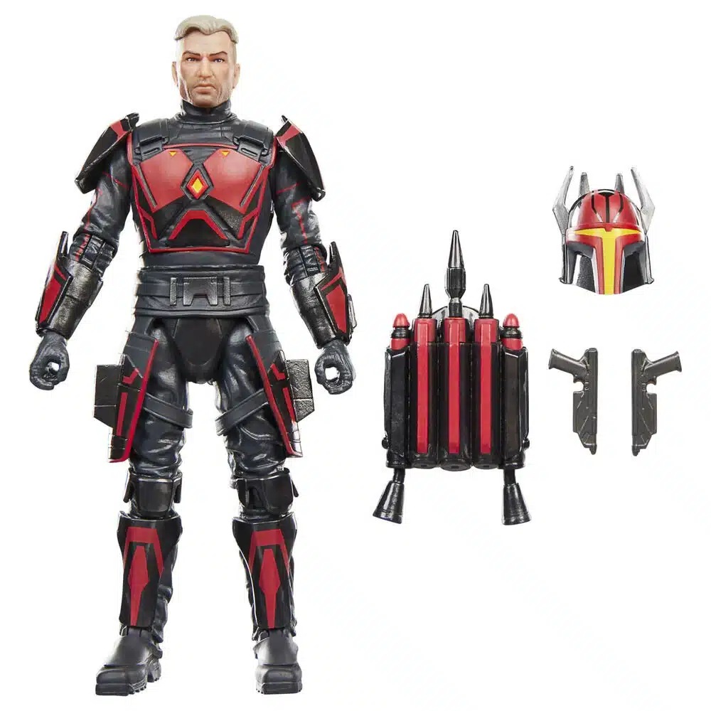 Gar Saxon Black Series con casco extraíble y jetpack
