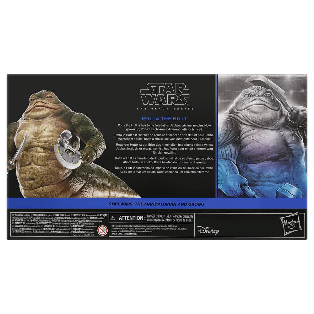 Rotta the Hutt Black Series con manos intercambiables