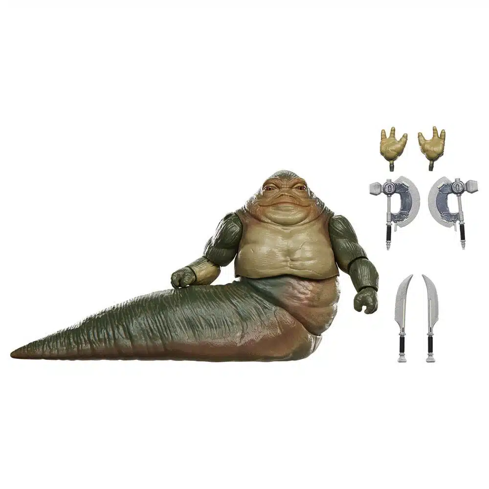 Rotta the Hutt figura Deluxe con hacha y espada