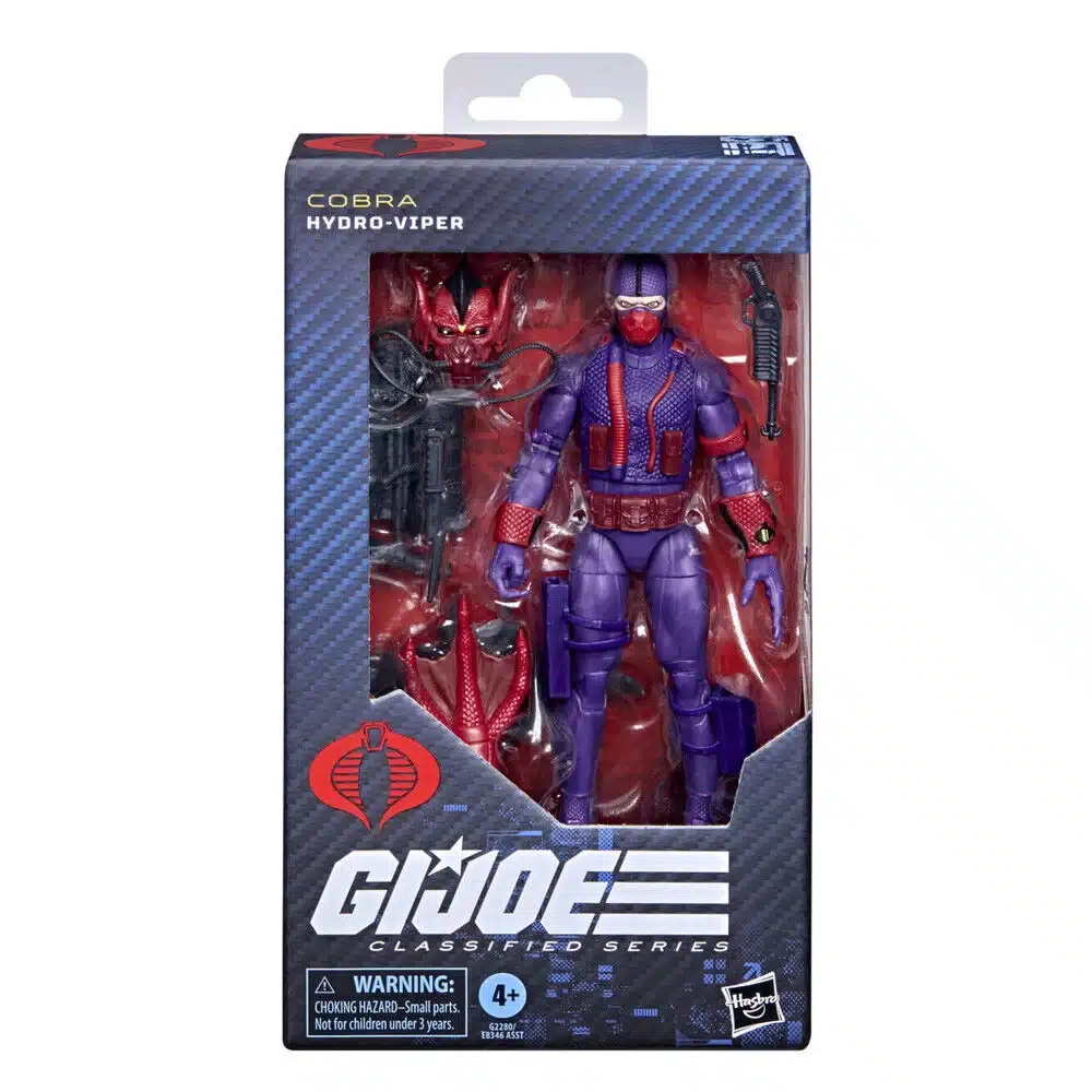 Cobra Hydro-Viper G.I. Joe Classified Series figura 15 cm Hasbro