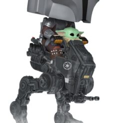 Funko POP Rides Deluxe Mandalorian Grogu AT-RT Star Wars #837